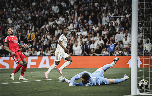 ബെൻഫിക്കയെ തകർത്ത് റിയൽ മാഡ്രിഡ് ; സാമ്പ ചുവട് വെച്ച് വിനീഷ്യസ് 