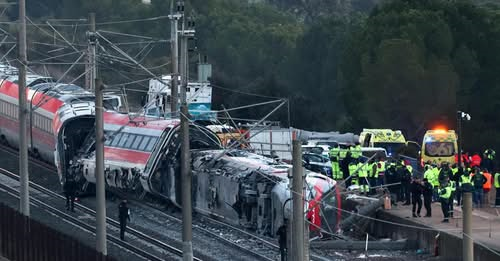 സ്പെയിൻ ട്രെയിൻ അപകടം ; മരണം 39 ആയി 